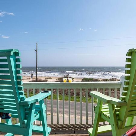 Beachfront*Spectacular View*4 Bd*Sleeps 14 Vila Bolivar Peninsula Exterior foto